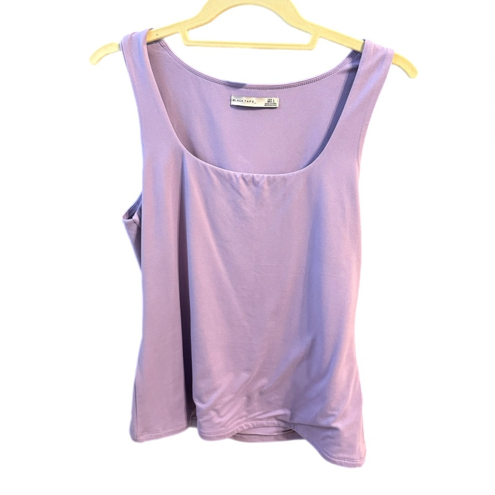 Black Tape_ Lavender Dress Tank Top L